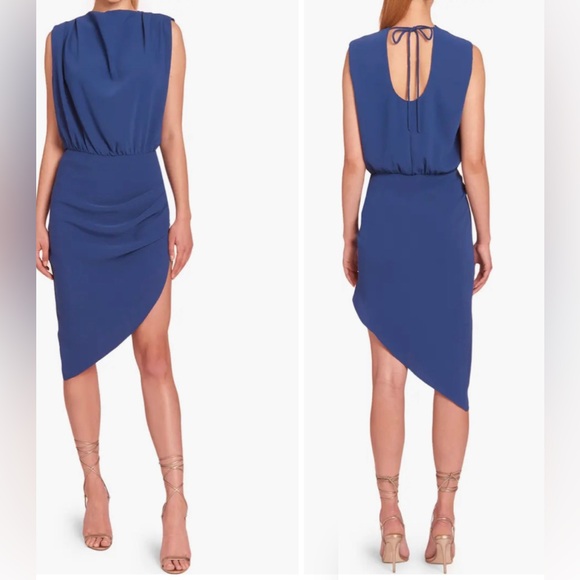 Amanda Uprichard Fabianna Asymmetric Dress NWT - Picture 1 of 12